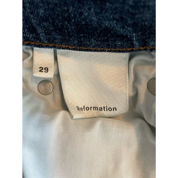 Reformation Serena High Skinny Jeans Kasai Wash Size 29 - Picture 8 of 11